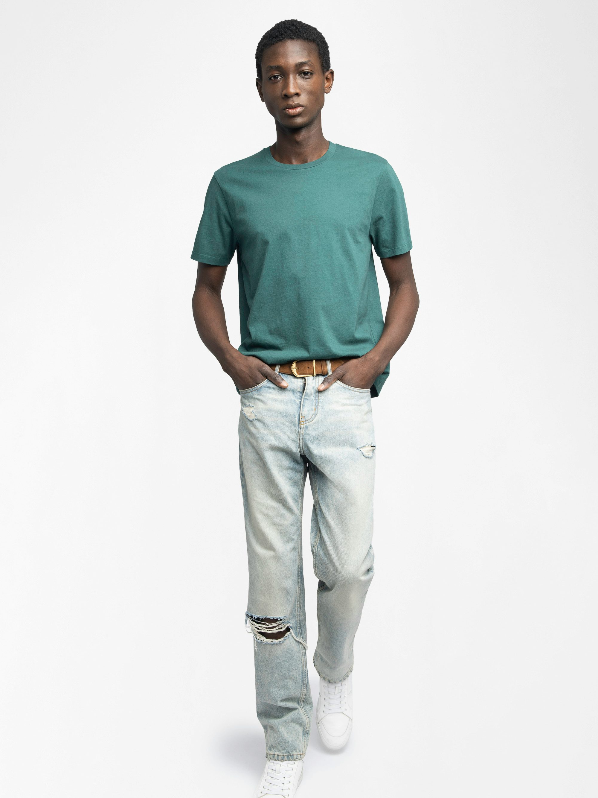 Tommy T-shirt - Short-sleeved T-shirt with back print.